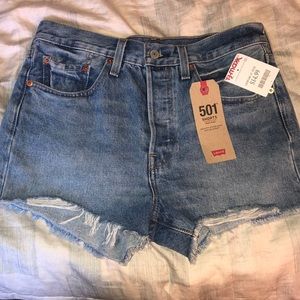 Levi’s High Waisted Shorts
